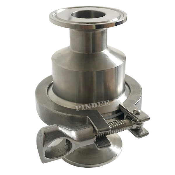 Sanitary Check Valve With Tri-Clamp End