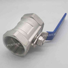 1 Piece Ball Valve Casting Stainless Steel BSP Thread