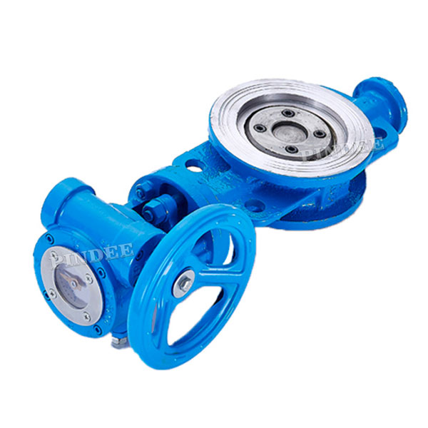 Three Eccentric Metal Seals Wafer Butterfly Valve