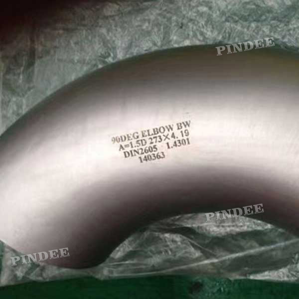 China Factory High Quality ASTM A403 WP304 Stainless Steel Elbow