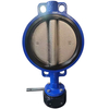 PN16 Worm Gear Hard Back Seat Wafer Butterfly Valve Manufacture by Pindee Valve