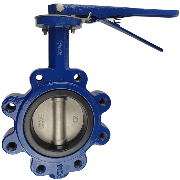 Ductile Iron Bod EPDM Seat Lug style Butterfly Valve Manufacture by Pindee Valve