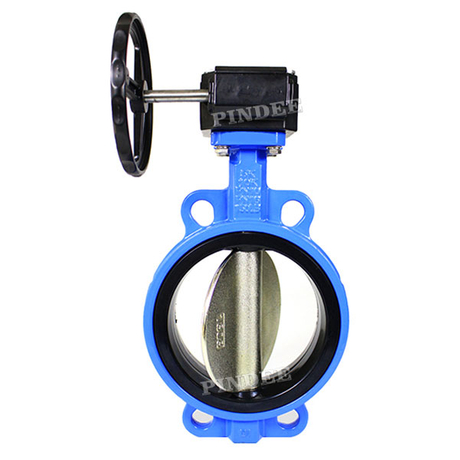 Worm Gear Operated Wafer Butterfly Valve