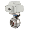 Sanitary Butterfly Valve with Electric Acutator