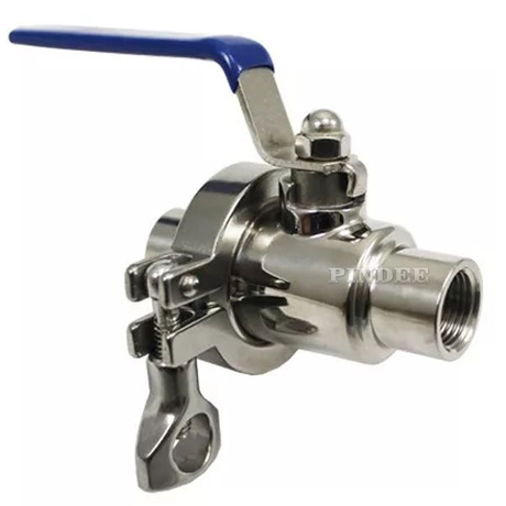 Sanitary Stainless Steel Non Retention Ball Valve