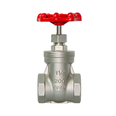 SS Threaded Gate Valve