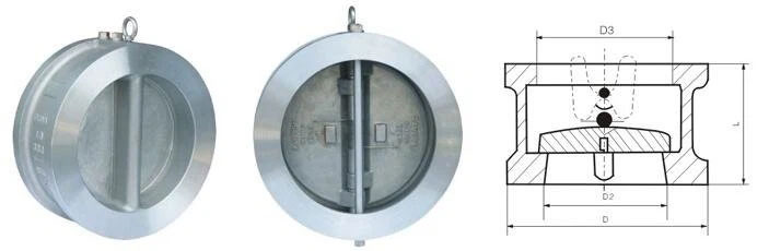 Double-Disc-Wafer-Check-Valve-drawing