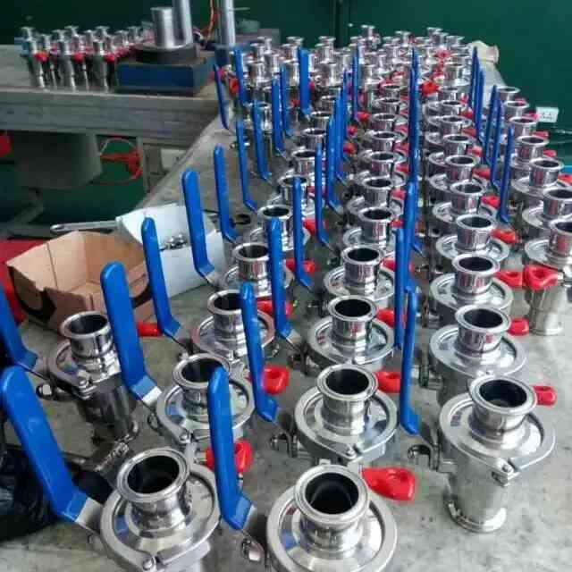 Sanitary-Stainless-Steel-Non-Retention-Ball-Valve Pindee