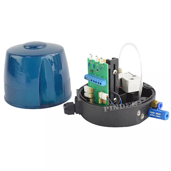 Pneumatic Butterfly Valve with Intellegent Control Head