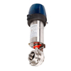 Pneumatic Butterfly Valve with Intellegent Control Head