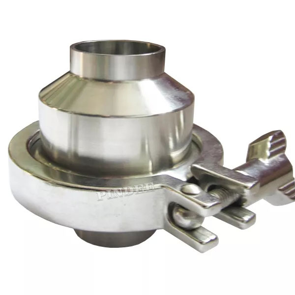 Hygienic Non Return Valve Butt Weld One Way Flow Check Valve