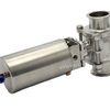 Automatically Controlled Sanitary Ball Valve With SS Actuator