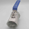 1 Piece Ball Valve Casting Stainless Steel BSP Thread