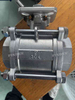Stainless Steel 3PC Threaded Ball Valve with Lock