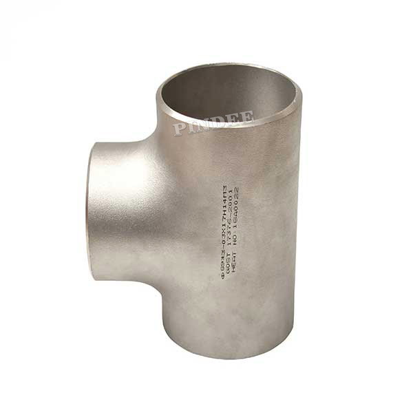 Stainless Steel Butt Weld Equal Tee (Straight) SCH5S,SCH10S,SCH40S,SCH80S