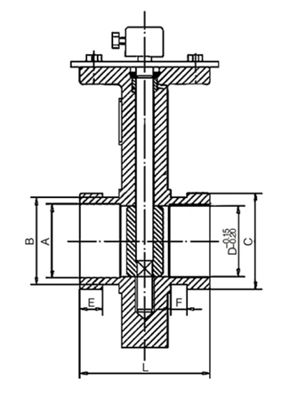 Grooved-Butterfly-Valves drawing