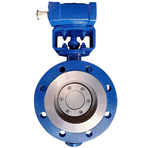 Pindee Valve Manufacture DN150 Triple Eccentric Yoke Butterfly Valve