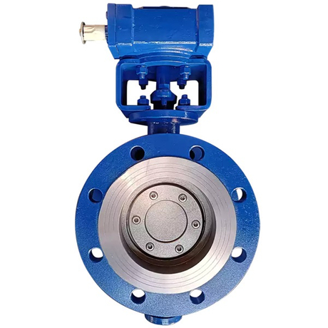 Pindee Valve Manufacture DN150 Triple Eccentric Yoke Butterfly Valve