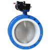 CF8M Disc PTFE Seat Flanged Butterfly Valve Manufacture by Pindee Valve