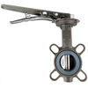 Pindee Valve Manufacture Silicone Rubber Seat Stainless Steel Wafer Butterfly Valve with Handlever