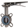 Pindee Valve Manufacture Silicone Rubber Seat Stainless Steel Wafer Butterfly Valve with Handlever