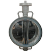 10K CF8 Body Soft Replaceable Silicone Seat Wafer Butterfly Valve Manufacture by Pindee Valve