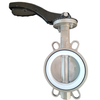 Stainless Steel CF8M PTFE Seat 150LB Wafer Butterfly Valve Manufacture By Pindee Valve