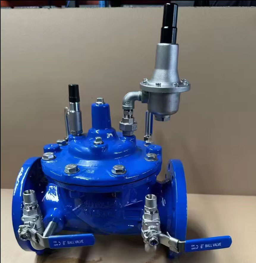 Ductile Iron Gate (grooved) Pressure Reducing Valve