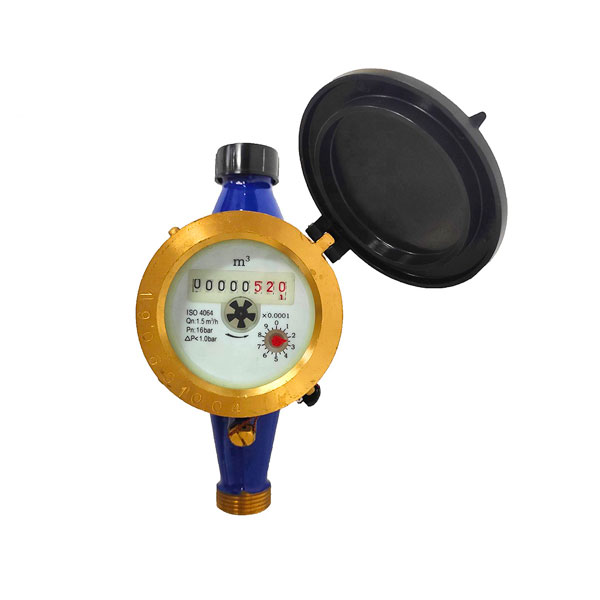 More flow rotor dry water meter