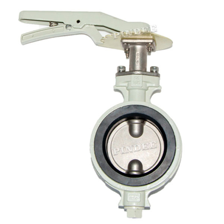 Handle Aluminum Butterfly Valve