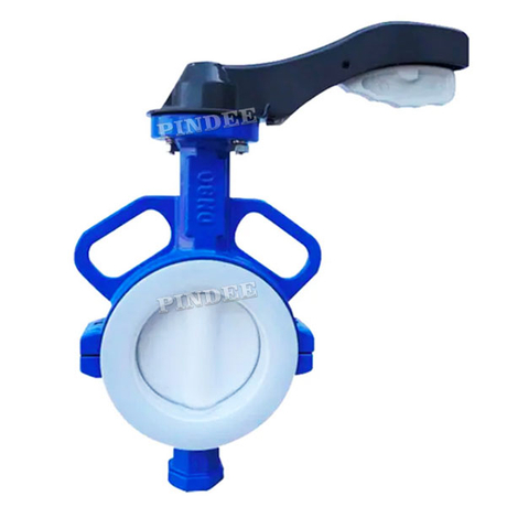 Full PTFE Lined Wafer Butterfly Valve