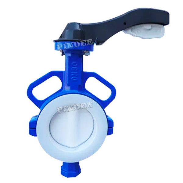 Full PTFE Lined Wafer Butterfly Valve