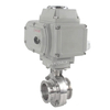 Sanitary Butterfly Valve with Electric Acutator