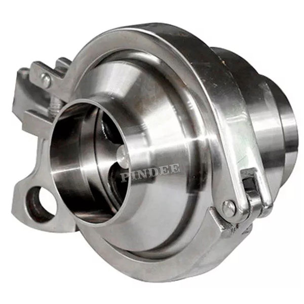 Hygienic Non Return Valve Butt Weld One Way Flow Check Valve