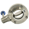 SMS 3A Sanitary Welded Butterfly Valve