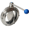 Sanitary Weld Butterfly Valve With Pull Handle