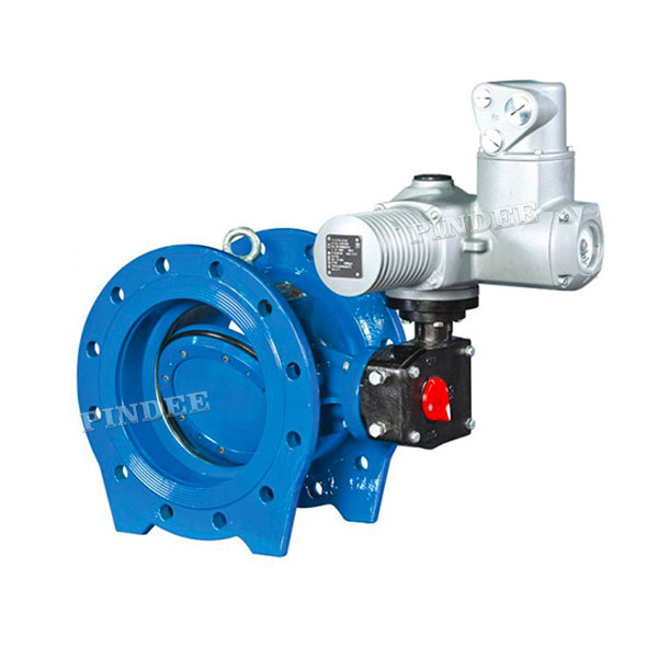 Electric Three-Eccentric Metal Hard Seal Butterfly Valve