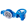 Three Eccentric Metal Seals Wafer Butterfly Valve