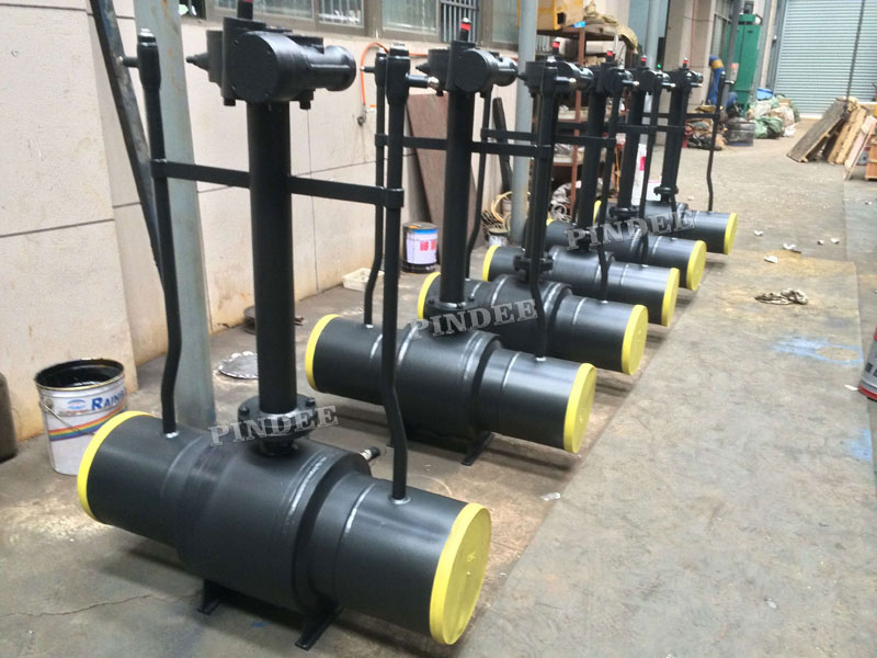Gas Exhaust Welded Ball Valve