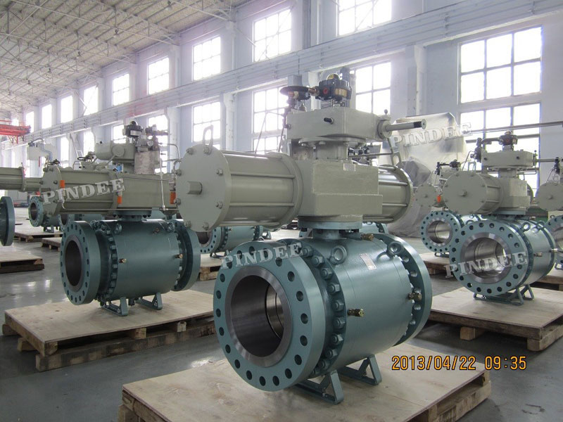 Forged Steel Trunnion Ball Valve
