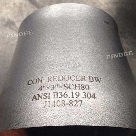 SUS304H Stainless Steel Eccentric Welded Pipe Reducer