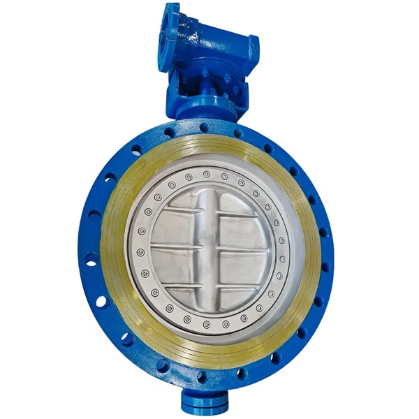 Pindee Valve Manufacture DN600 WCB Tri-Eccentric Butterfly Valve PN16