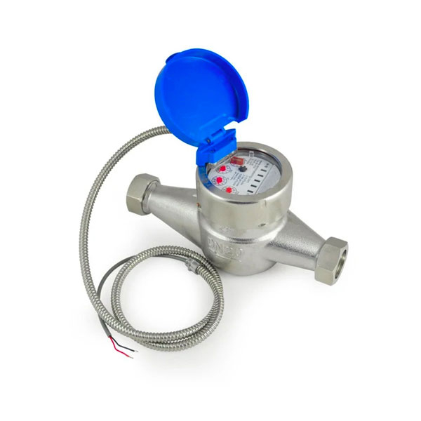 Stainless steel threaded water meter