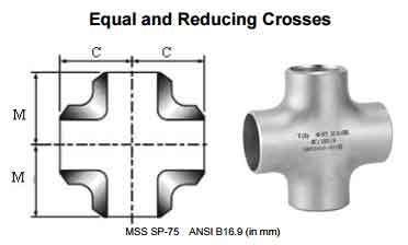 Stainless-Steel-Butt-Weld-A403-Cross drawing