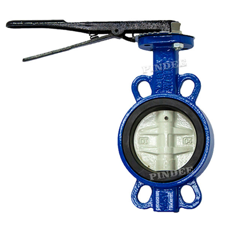 Wafer Butterfly Valve With Handle