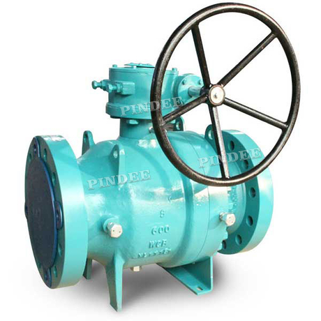 Cast Steel Trunnion Mounted Ball Valve