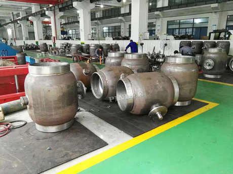 Gear Type Fully Welded Ball Valve