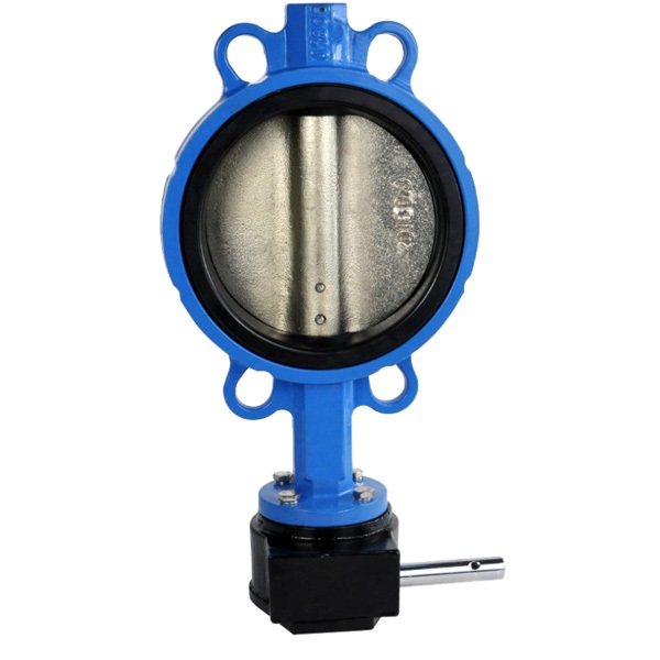 Ducitle Iron Wafer Butterfly Valve with Worm Gear Manufacture by Pindee Valve