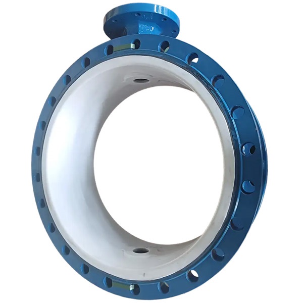 Pindee Valve Manufacture WCB Body PTFE Seated Flanged Butterfly Valve