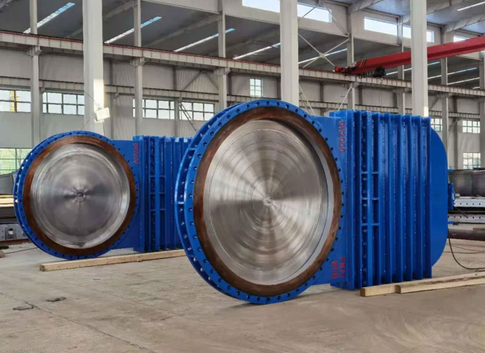 Big-Size-Electric-Actuator-Motorized-Control-Carbon-Steel-Knife-Gate-Valve